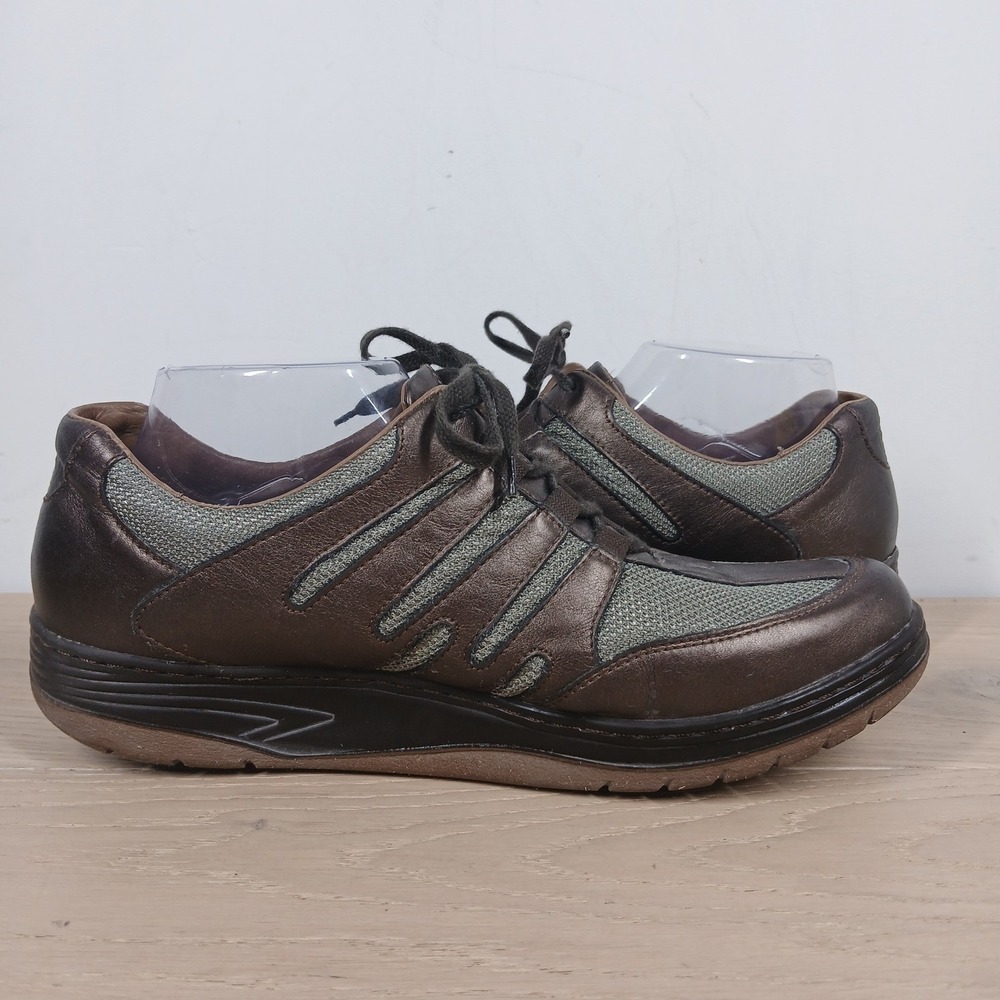 Sano by Mephisto Walking Shoes Women 10.5 Brown Leather Comfort Tech Euro - Picture 2 of 10